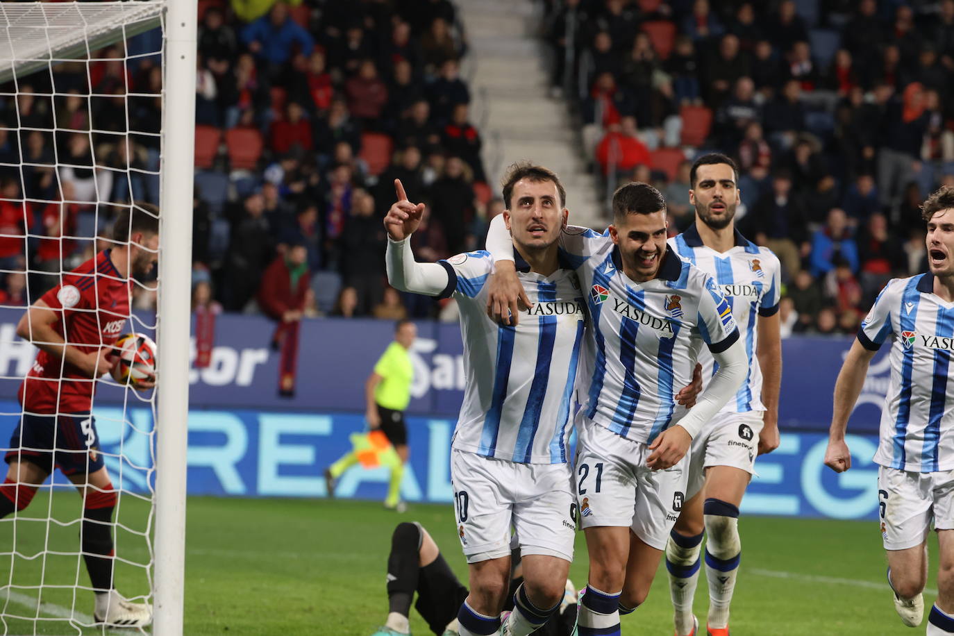 Las mejores imágenes del Osasuna-Real Sociedad