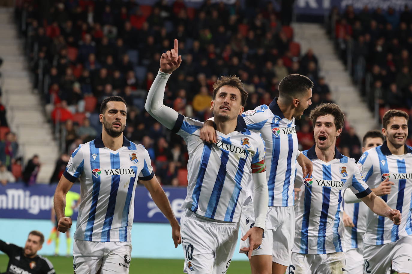 Las mejores imágenes del Osasuna-Real Sociedad