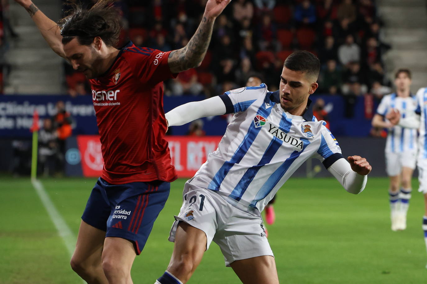 Las mejores imágenes del Osasuna-Real Sociedad