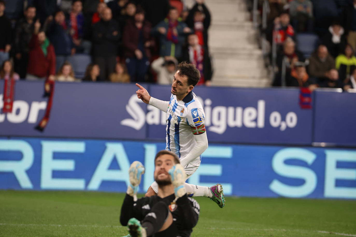 Las mejores imágenes del Osasuna-Real Sociedad