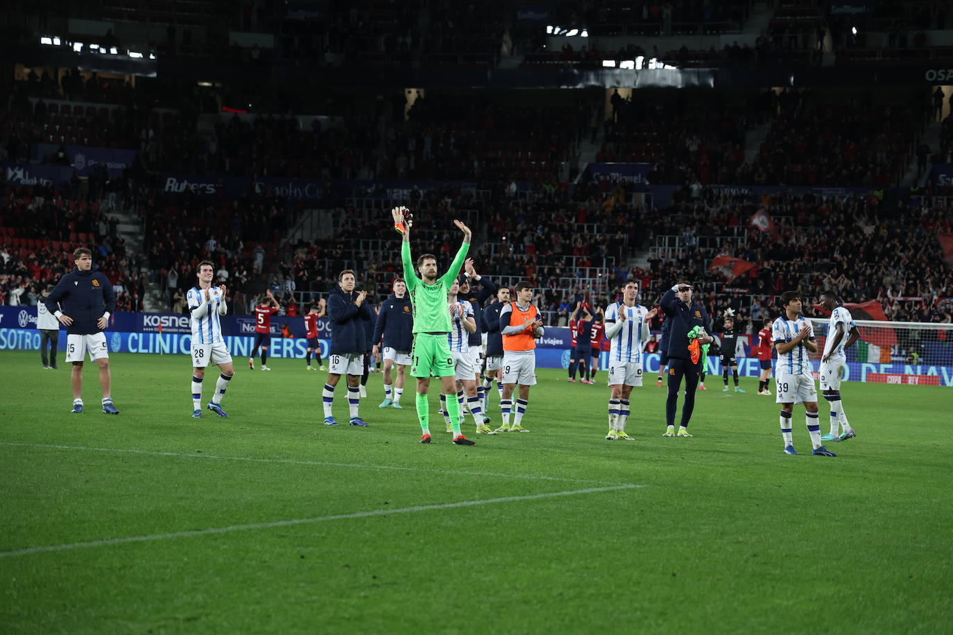 Las mejores imágenes del Osasuna-Real Sociedad