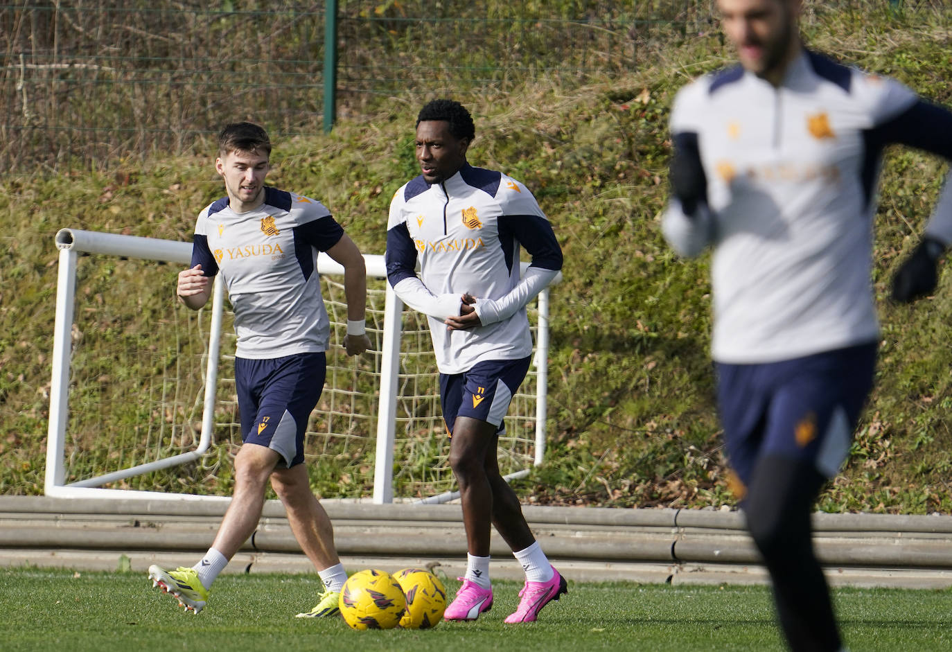 Las mejores imágenes del entrenamiento de la Real