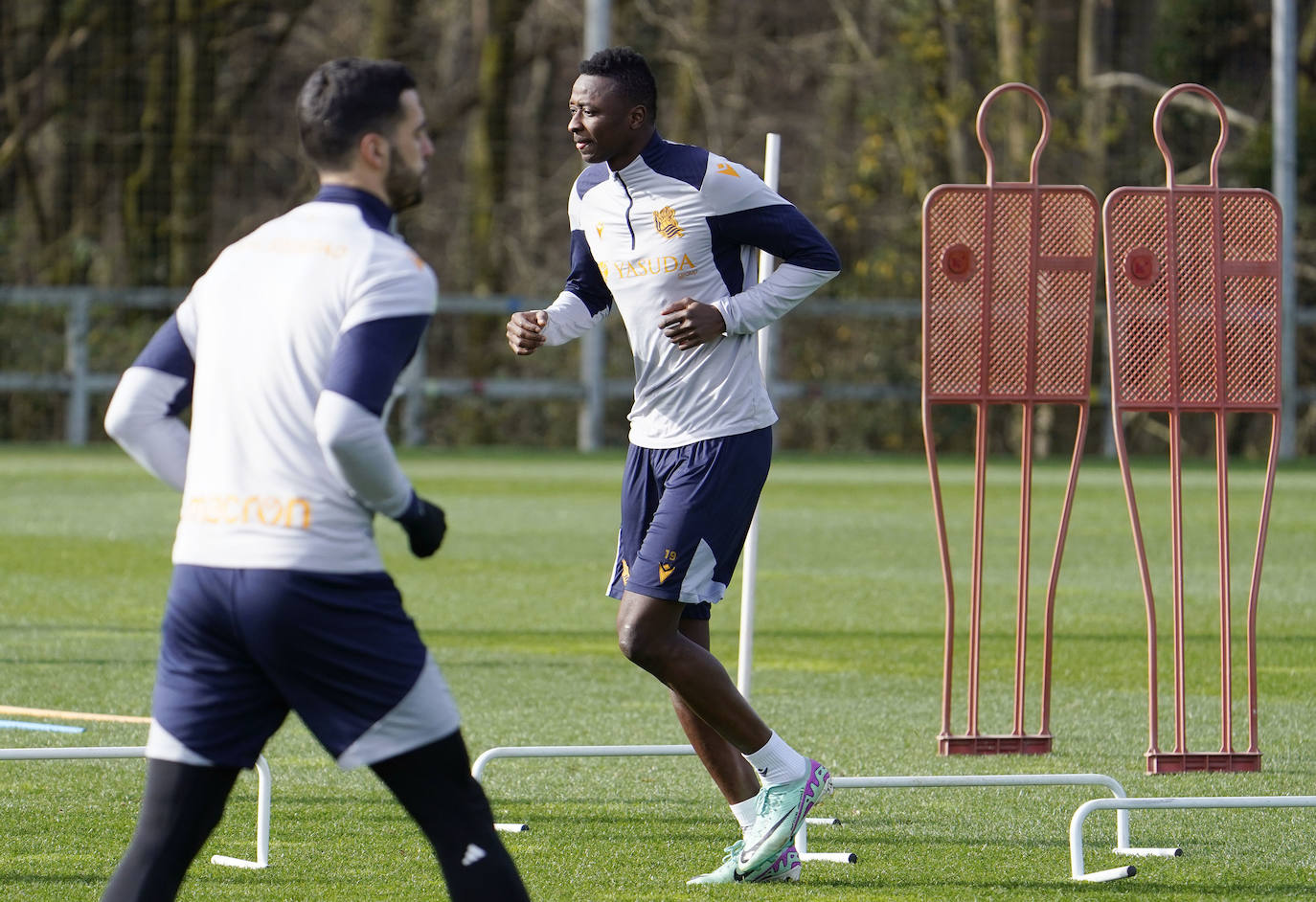 Las mejores imágenes del entrenamiento de la Real