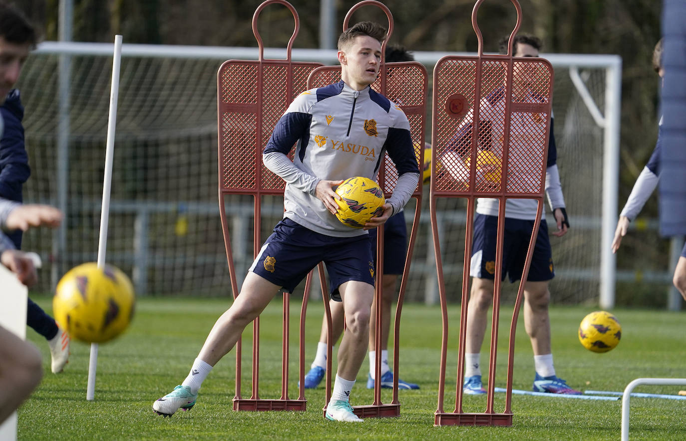 Las mejores imágenes del entrenamiento de la Real