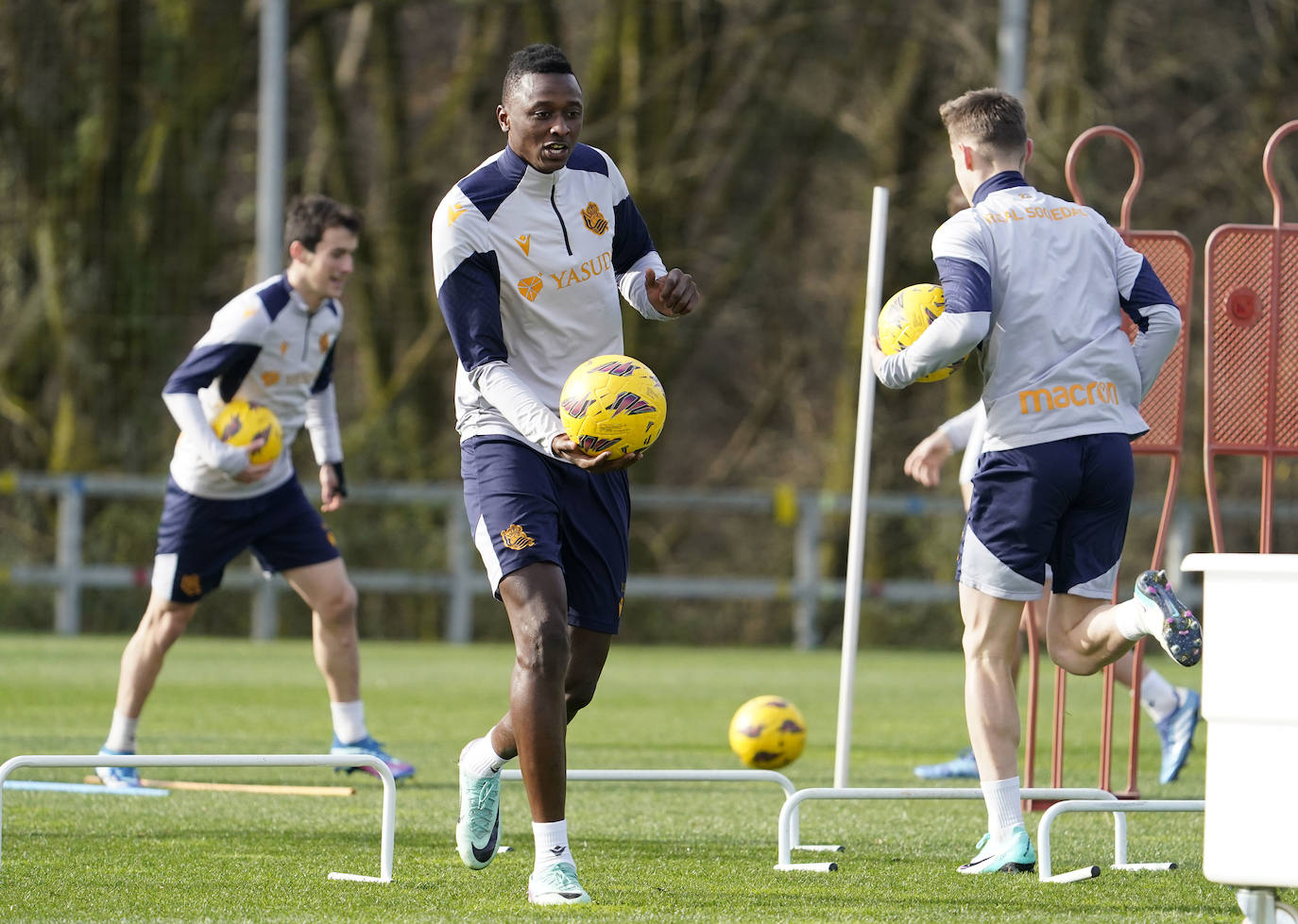 Las mejores imágenes del entrenamiento de la Real