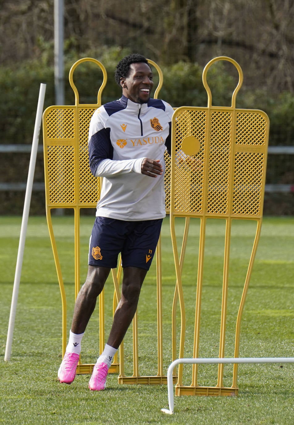 Las mejores imágenes del entrenamiento de la Real