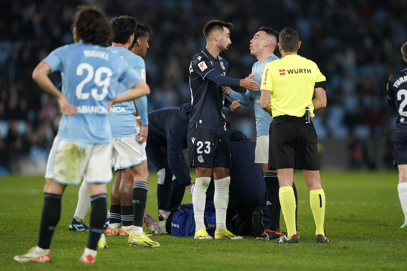 Las mejores imágenes del Celta-Real Sociedad