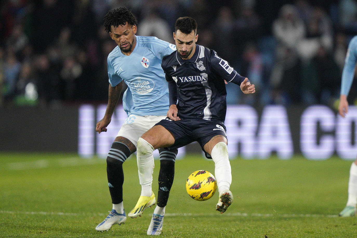 Las mejores imágenes del Celta-Real Sociedad