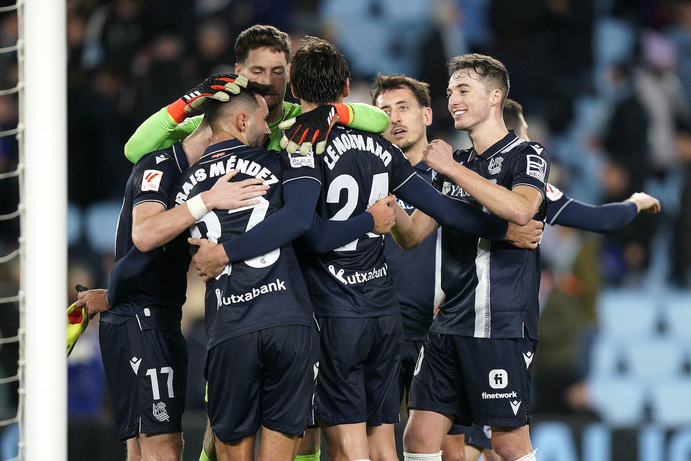 Las mejores imágenes del Celta-Real Sociedad
