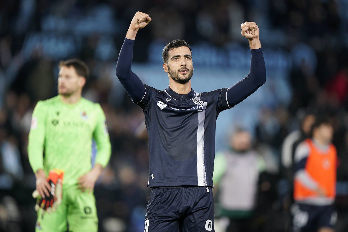 Las mejores imágenes del Celta-Real Sociedad