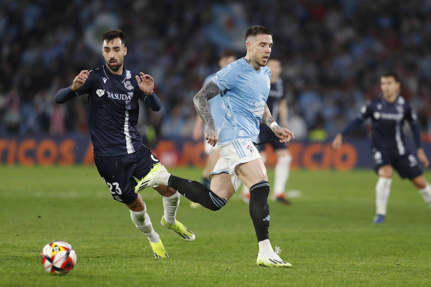 Las mejores imágenes del Celta - Real Sociedad