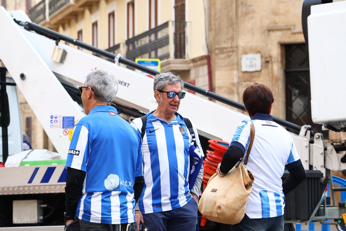 La afición de la Real Sociedad ya está en Mallorca