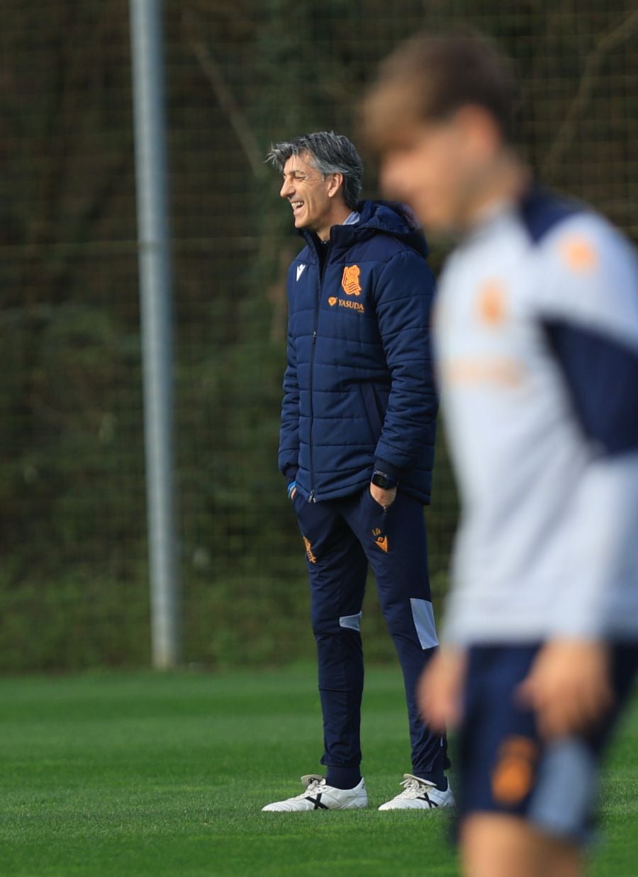 Último entrenamiento antes de recibir a Osasuna