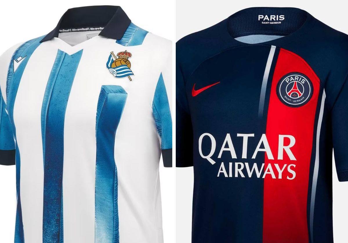 ¿Qué futbolistas han vestido las camisetas de la Real Sociedad y el Paris Saint-Germain?