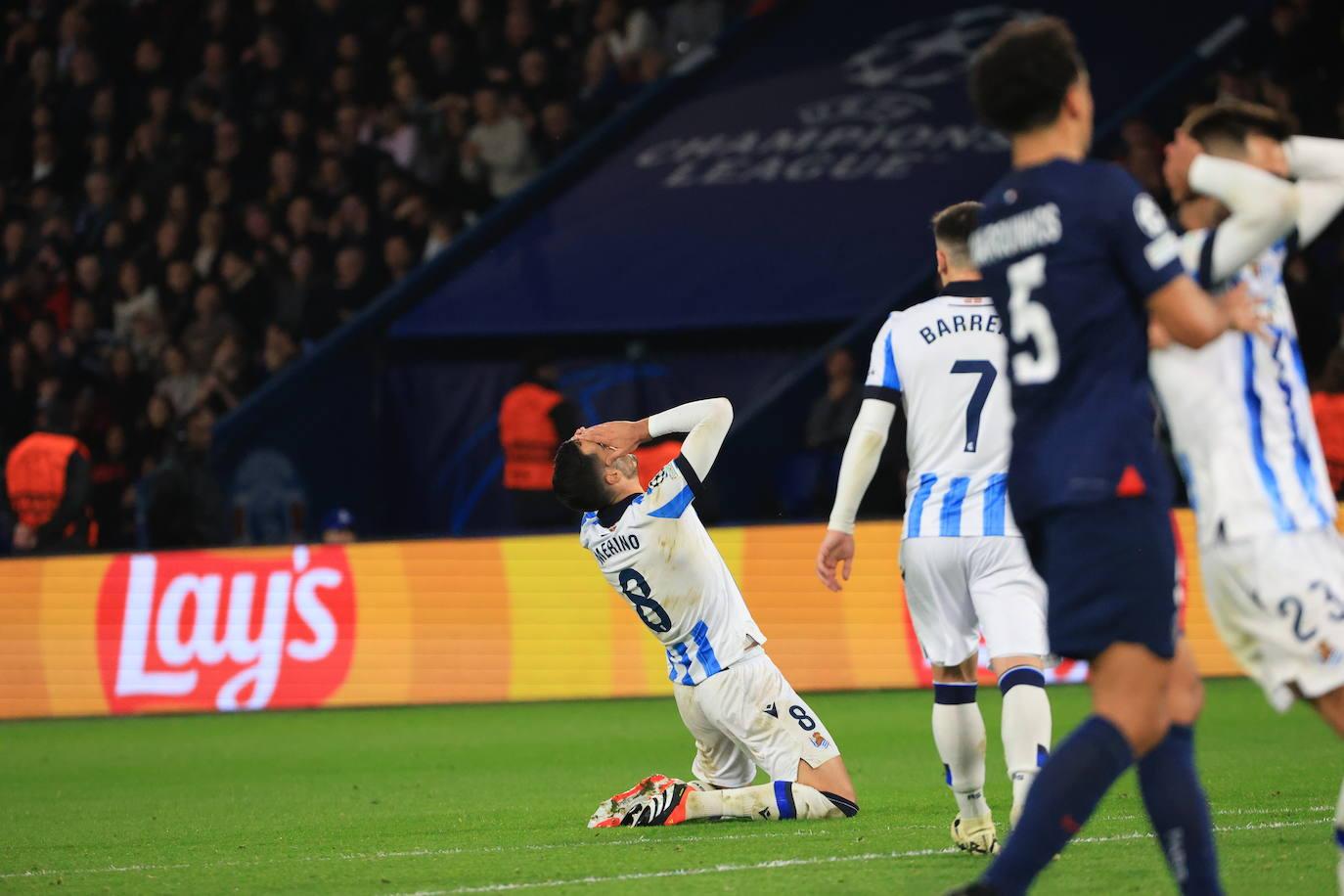 Las mejores imágenes del PSG - Real Sociedad