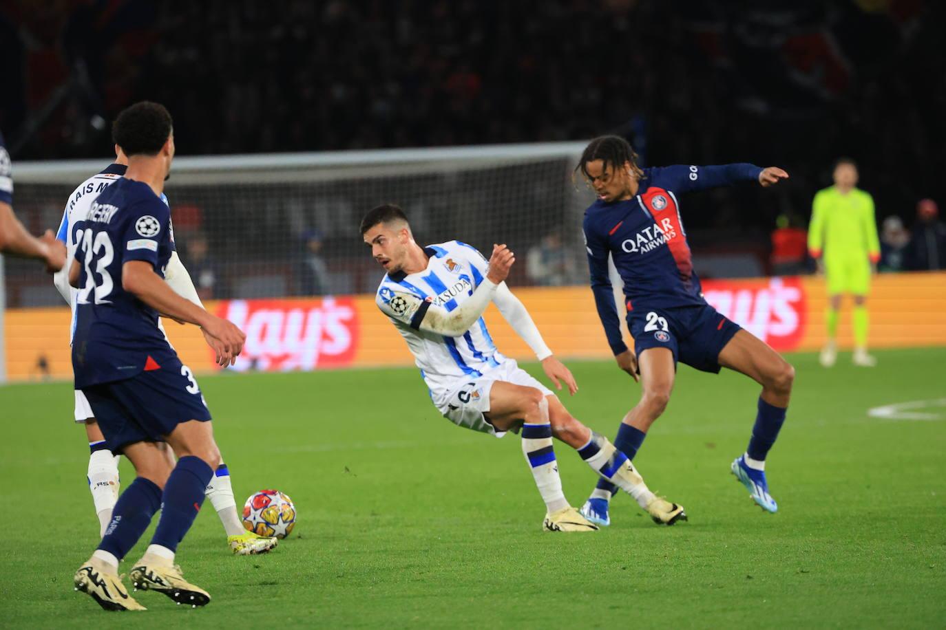 Las mejores imágenes del PSG - Real Sociedad