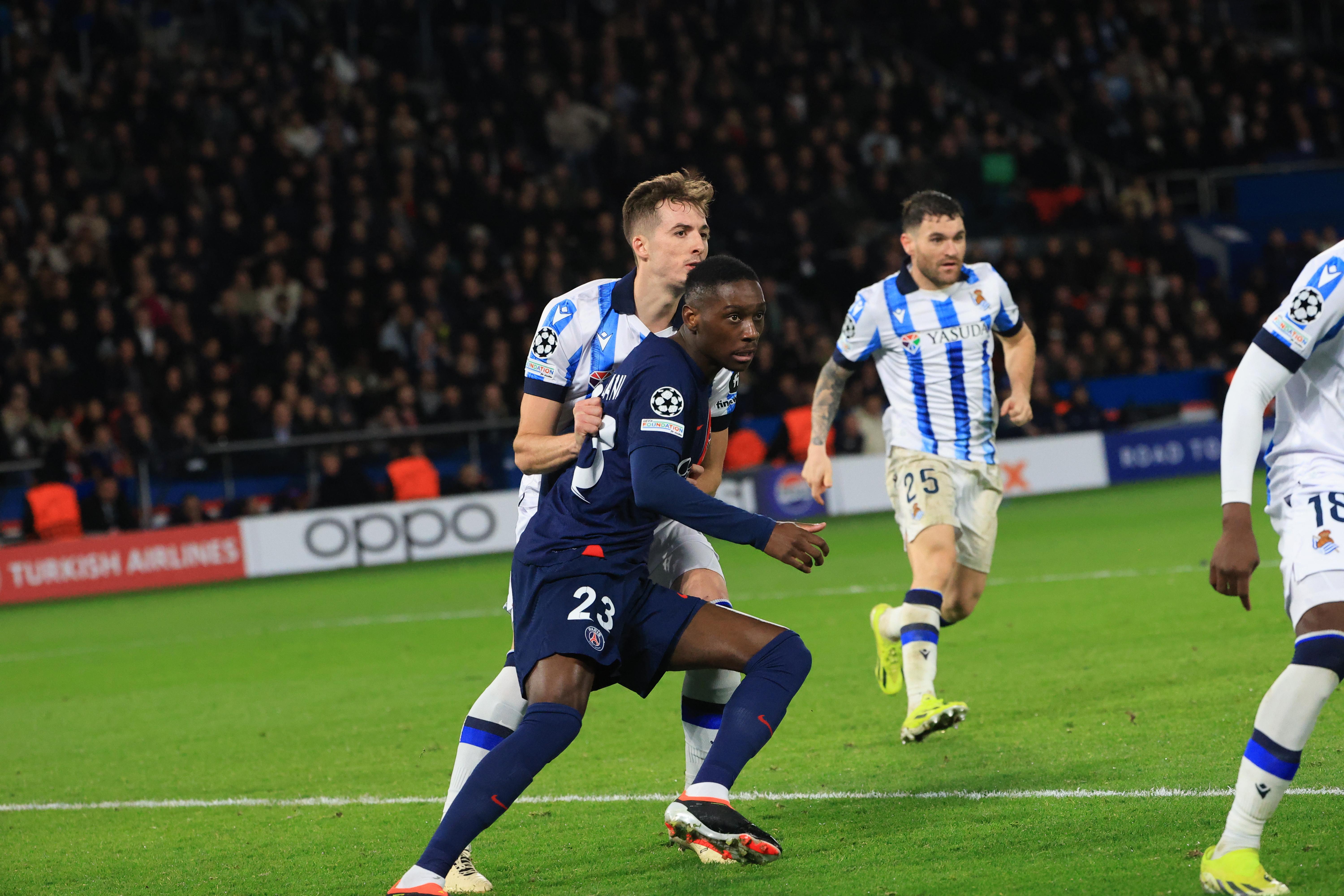 Las mejores imágenes del PSG - Real Sociedad