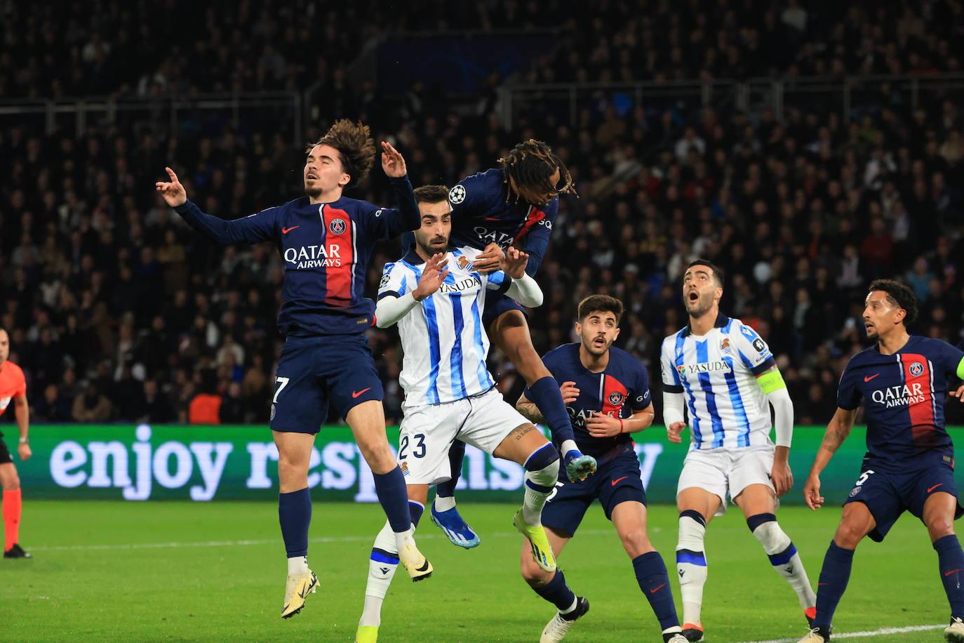 Las mejores imágenes del PSG - Real Sociedad