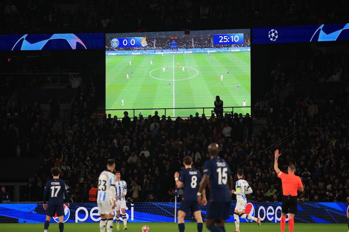 Las mejores imágenes del PSG - Real Sociedad