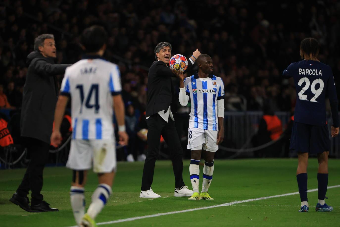 Las mejores imágenes del PSG - Real Sociedad
