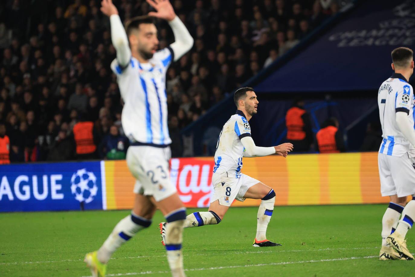 Las mejores imágenes del PSG - Real Sociedad