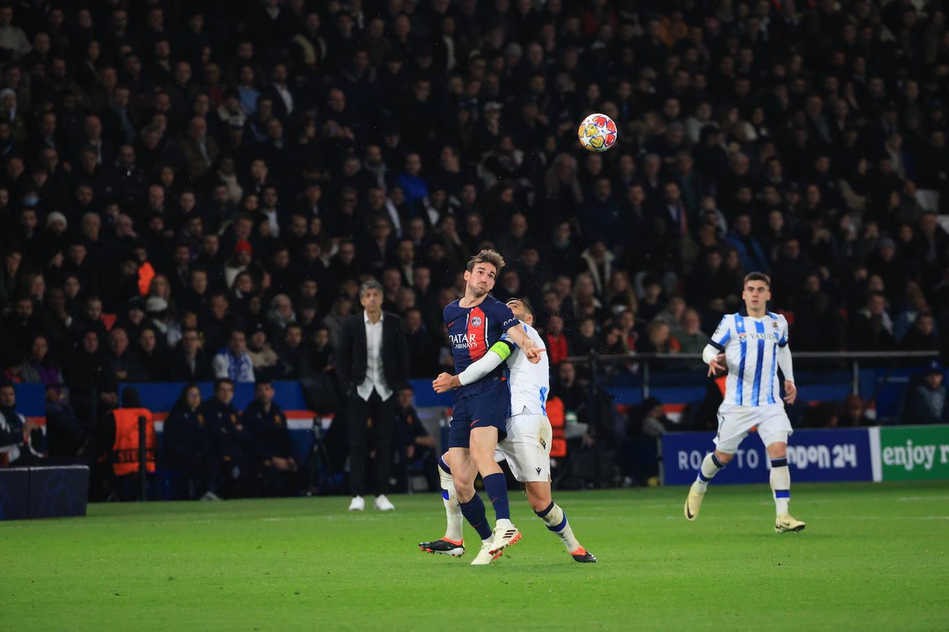 Las mejores imágenes del PSG - Real Sociedad