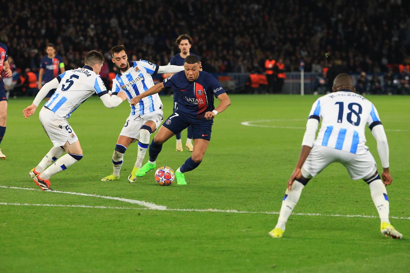 Las mejores imágenes del PSG - Real Sociedad