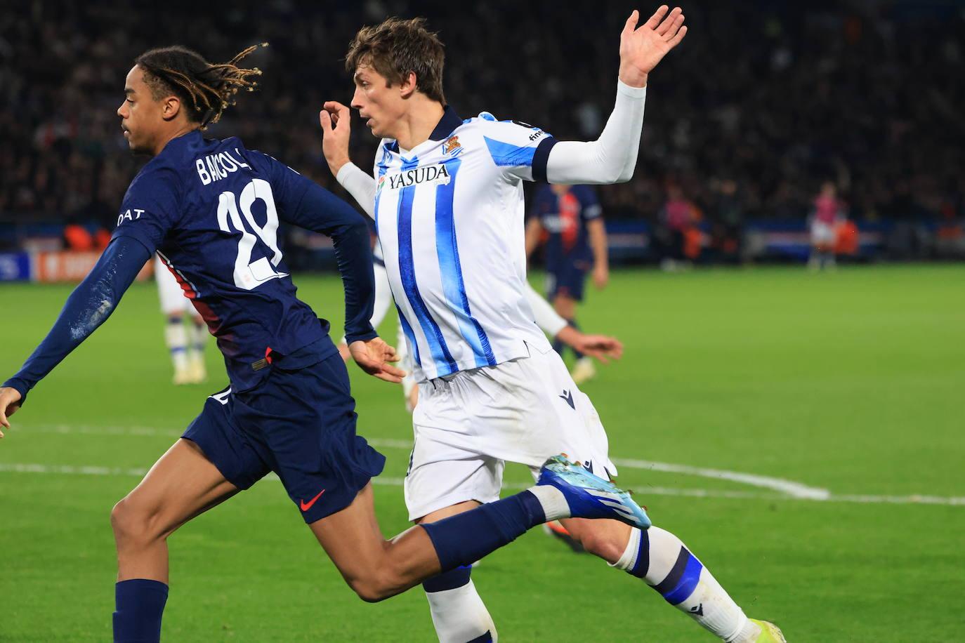 Las mejores imágenes del PSG - Real Sociedad