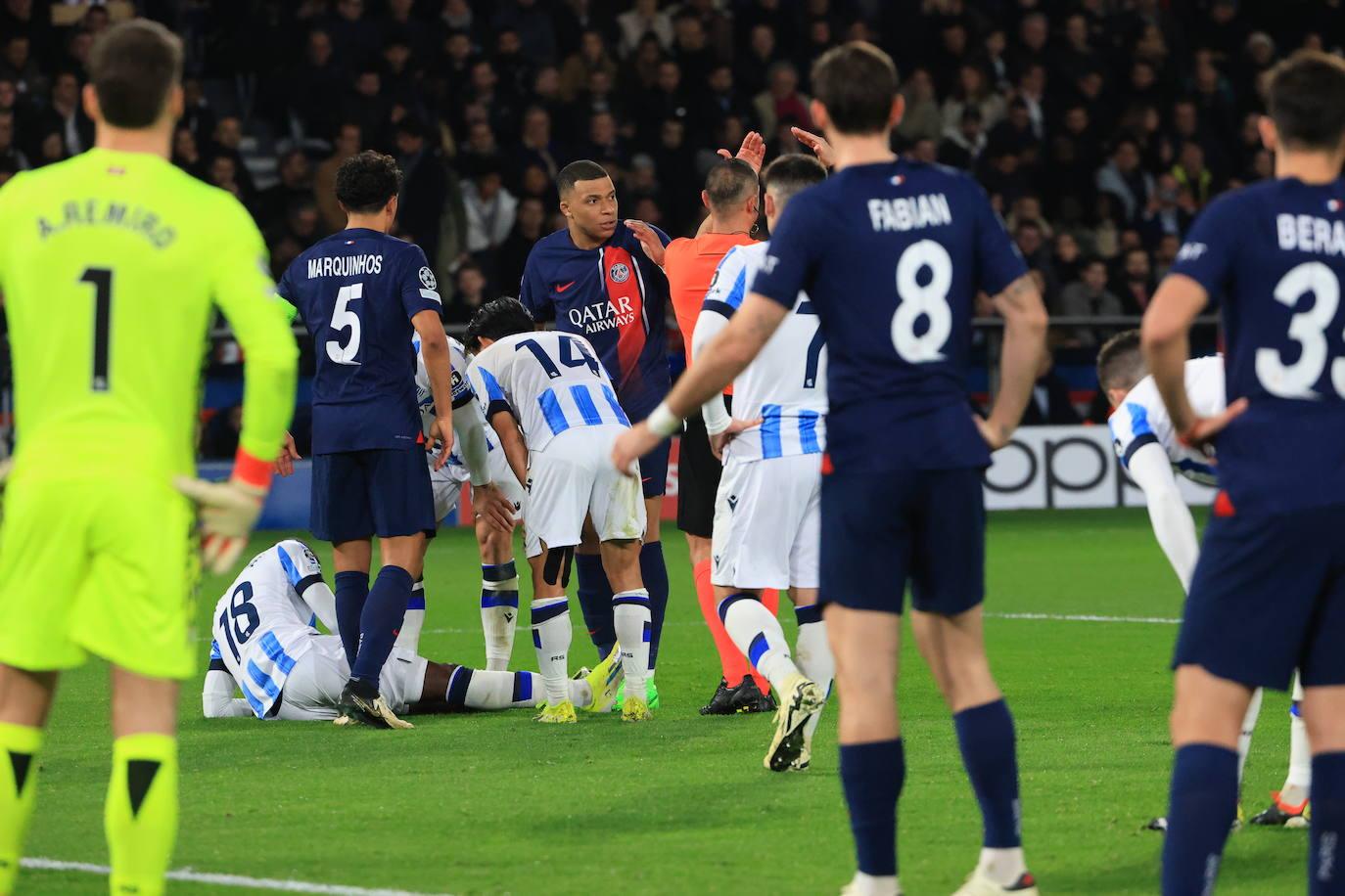 Las mejores imágenes del PSG - Real Sociedad