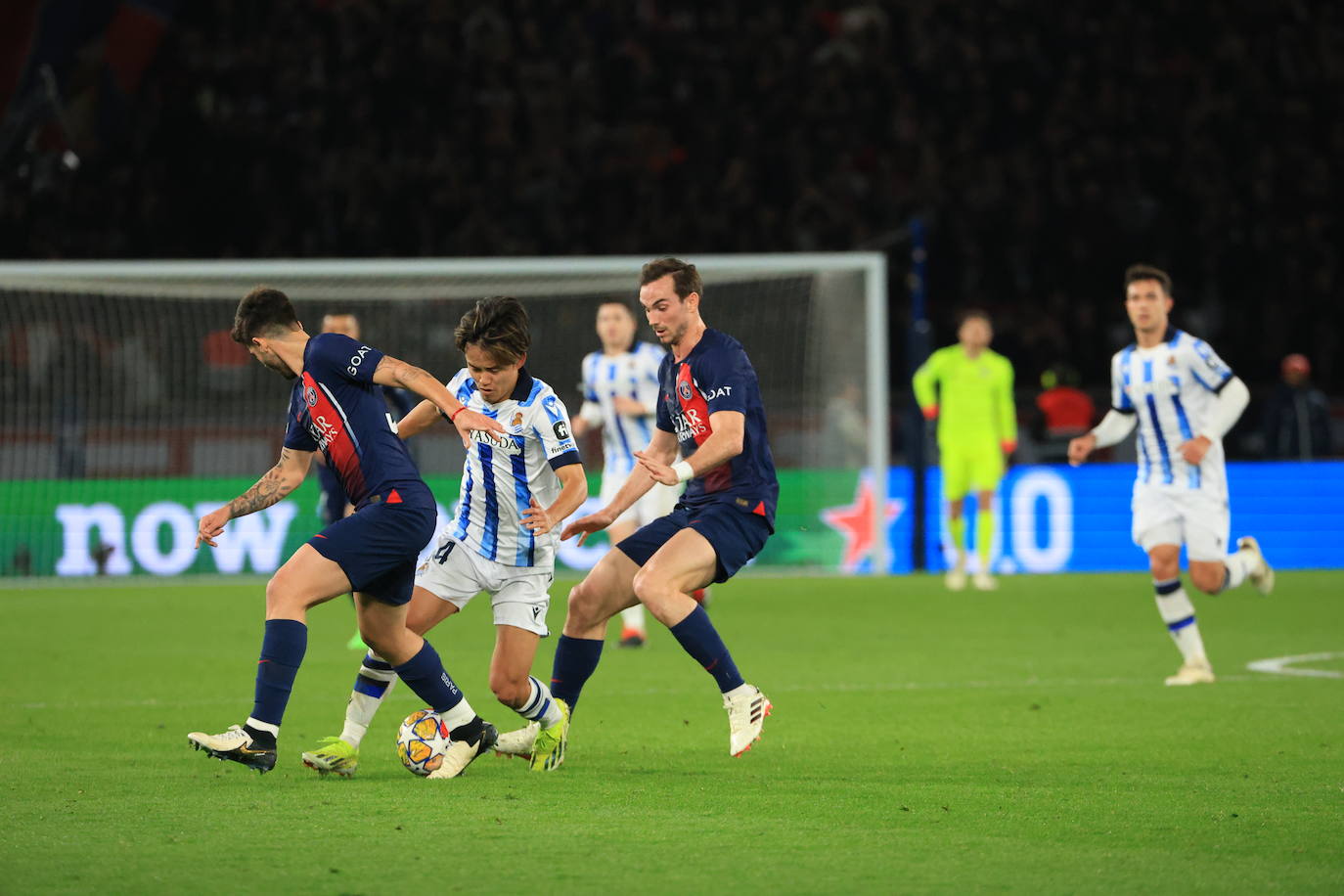 Las mejores imágenes del PSG - Real Sociedad