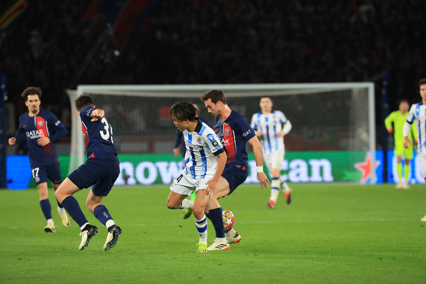 Las mejores imágenes del PSG - Real Sociedad