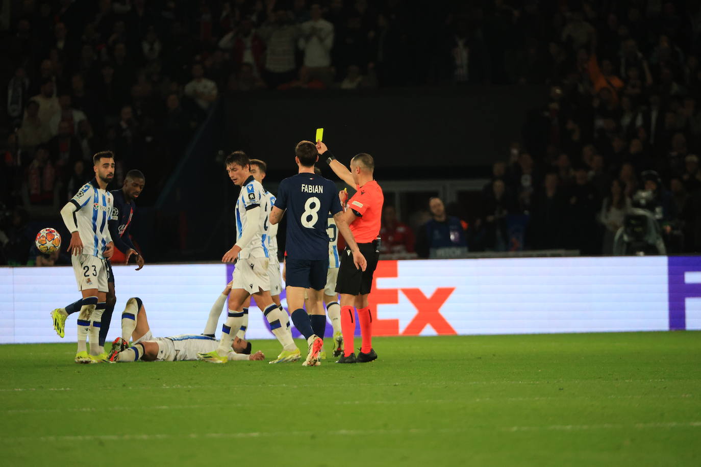 Las mejores imágenes del PSG - Real Sociedad