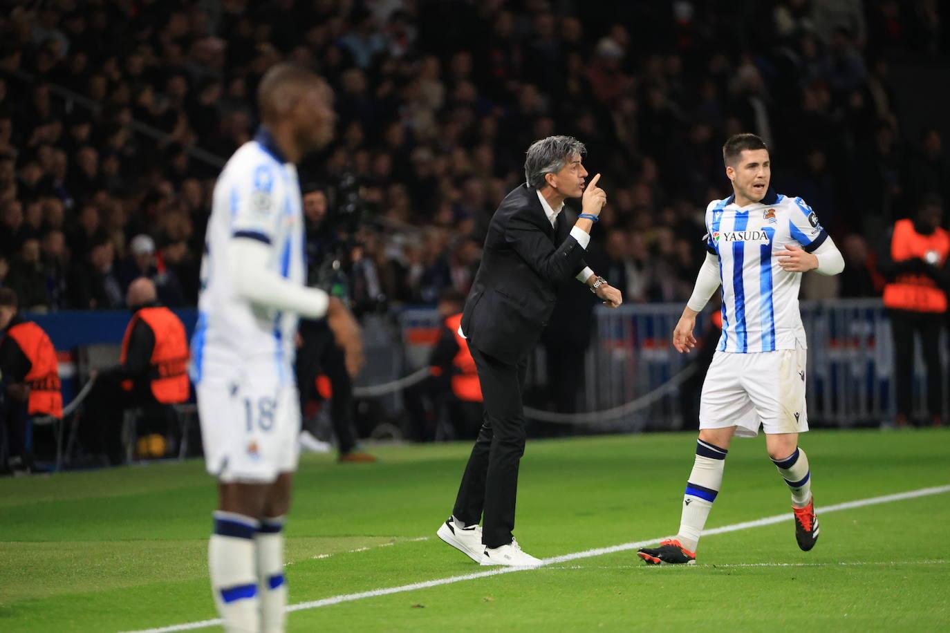 Las mejores imágenes del PSG - Real Sociedad