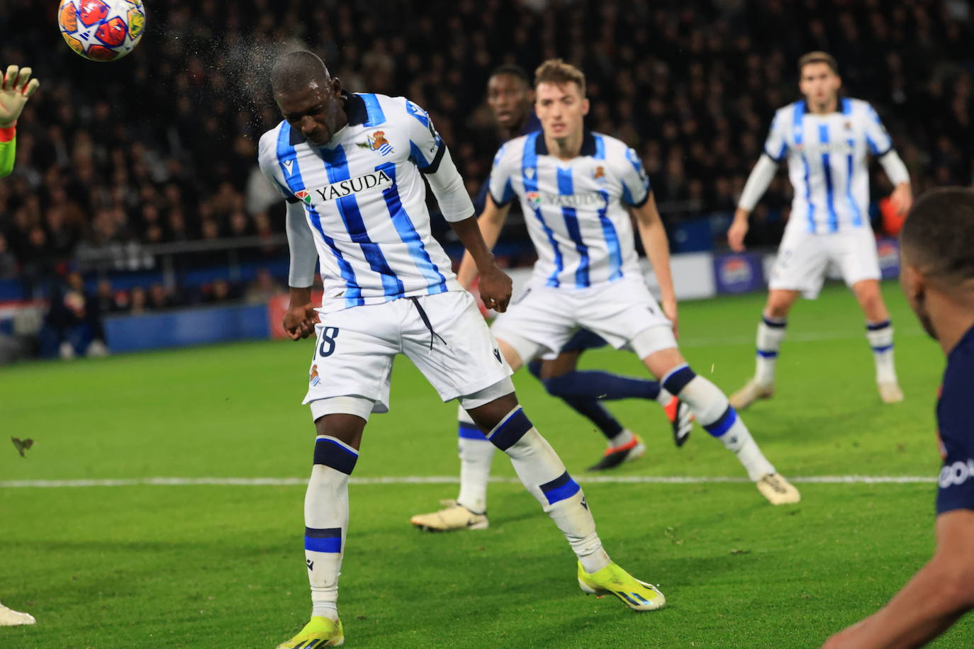 Las mejores imágenes del PSG - Real Sociedad