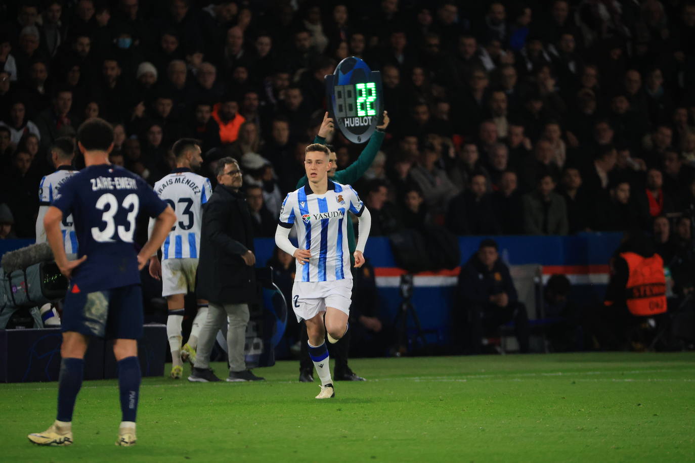 Las mejores imágenes del PSG - Real Sociedad