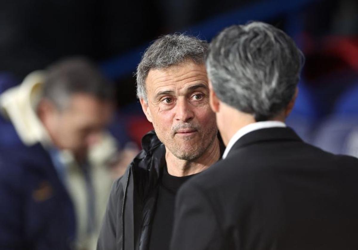 Luis Enrique ha tenido palabras de elogio para la Real e Imanol Alguacil al finalizar el partido