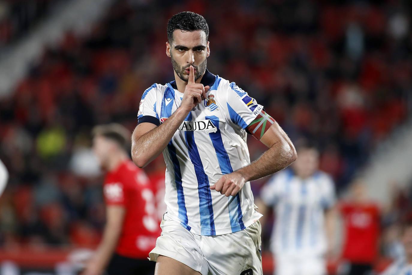 Las mejores imágenes del Mallorca - Real Sociedad