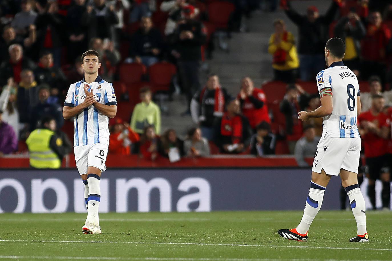 Las mejores imágenes del Mallorca - Real Sociedad