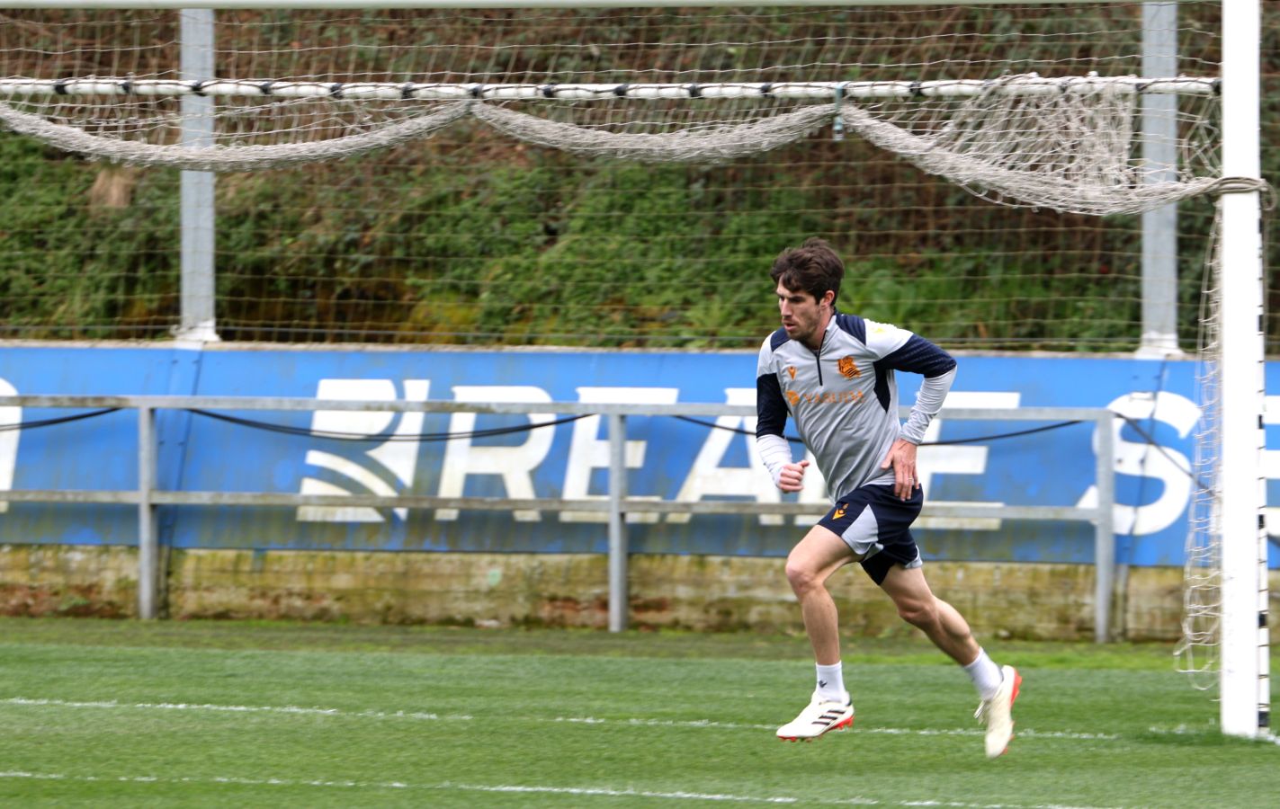 El último entrenamiento de la Real, en imágenes