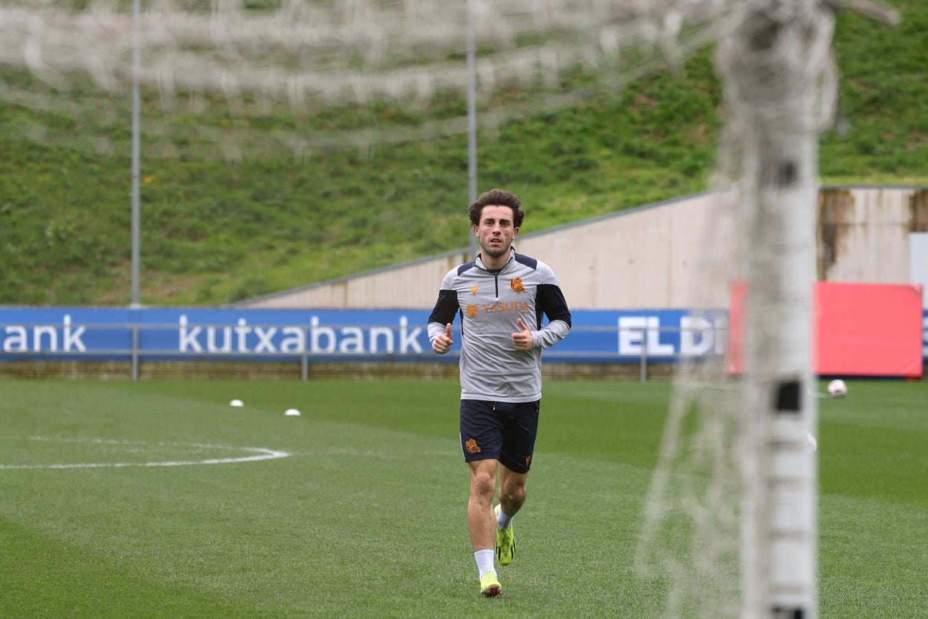 El último entrenamiento de la Real, en imágenes