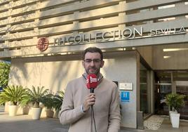 El periodista de DV, Miguel González, desde Sevilla.