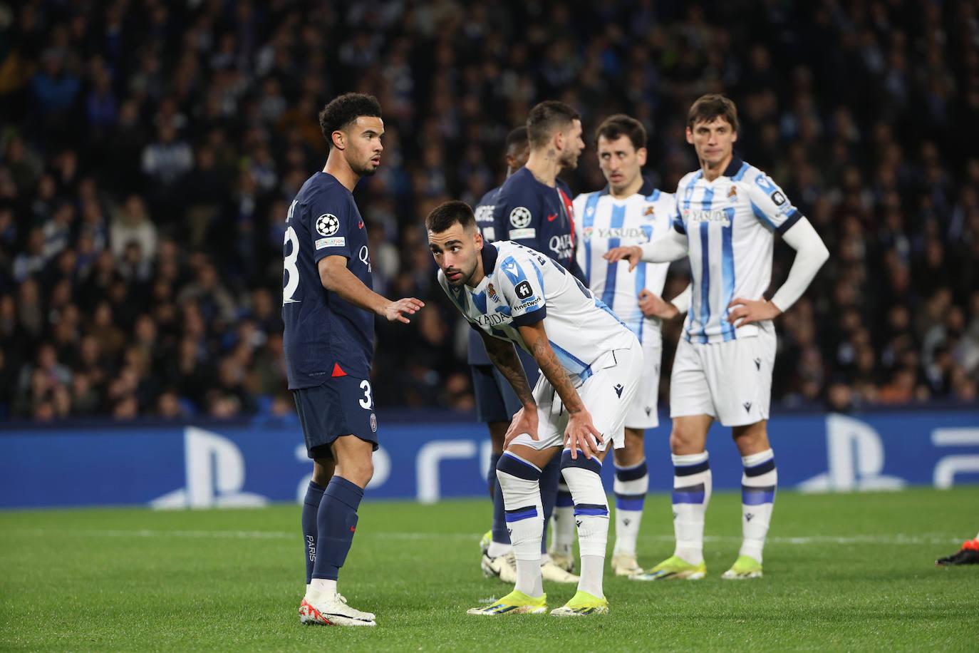 Las mejores imágenes del Real Sociedad - PSG