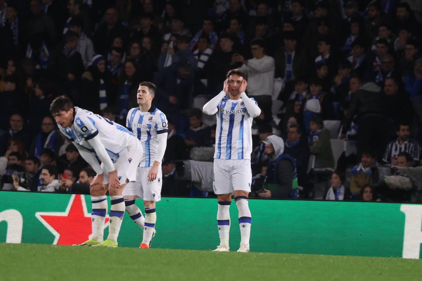 Las mejores imágenes del Real Sociedad - PSG