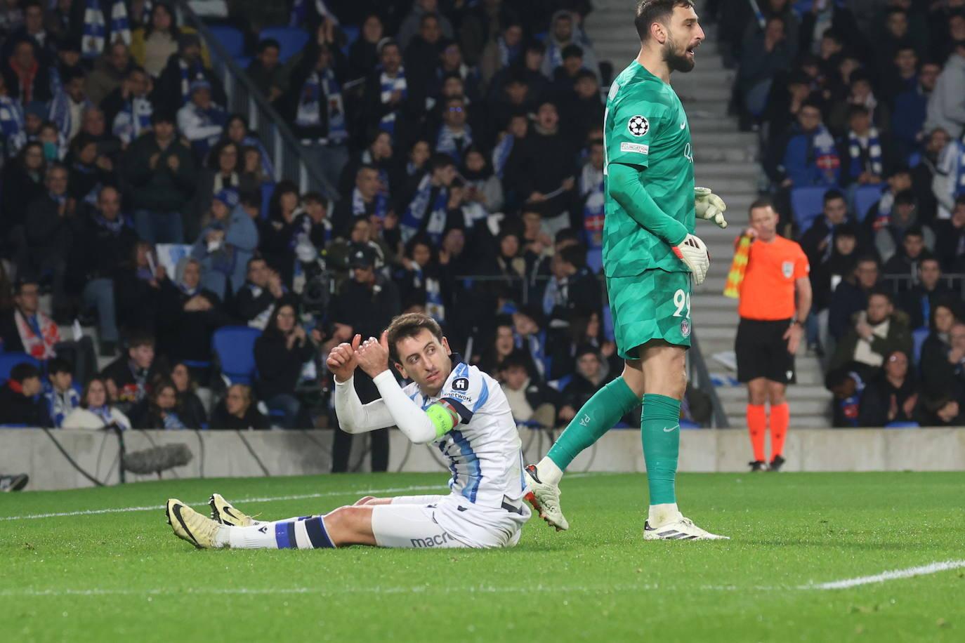 Las mejores imágenes del Real Sociedad - PSG