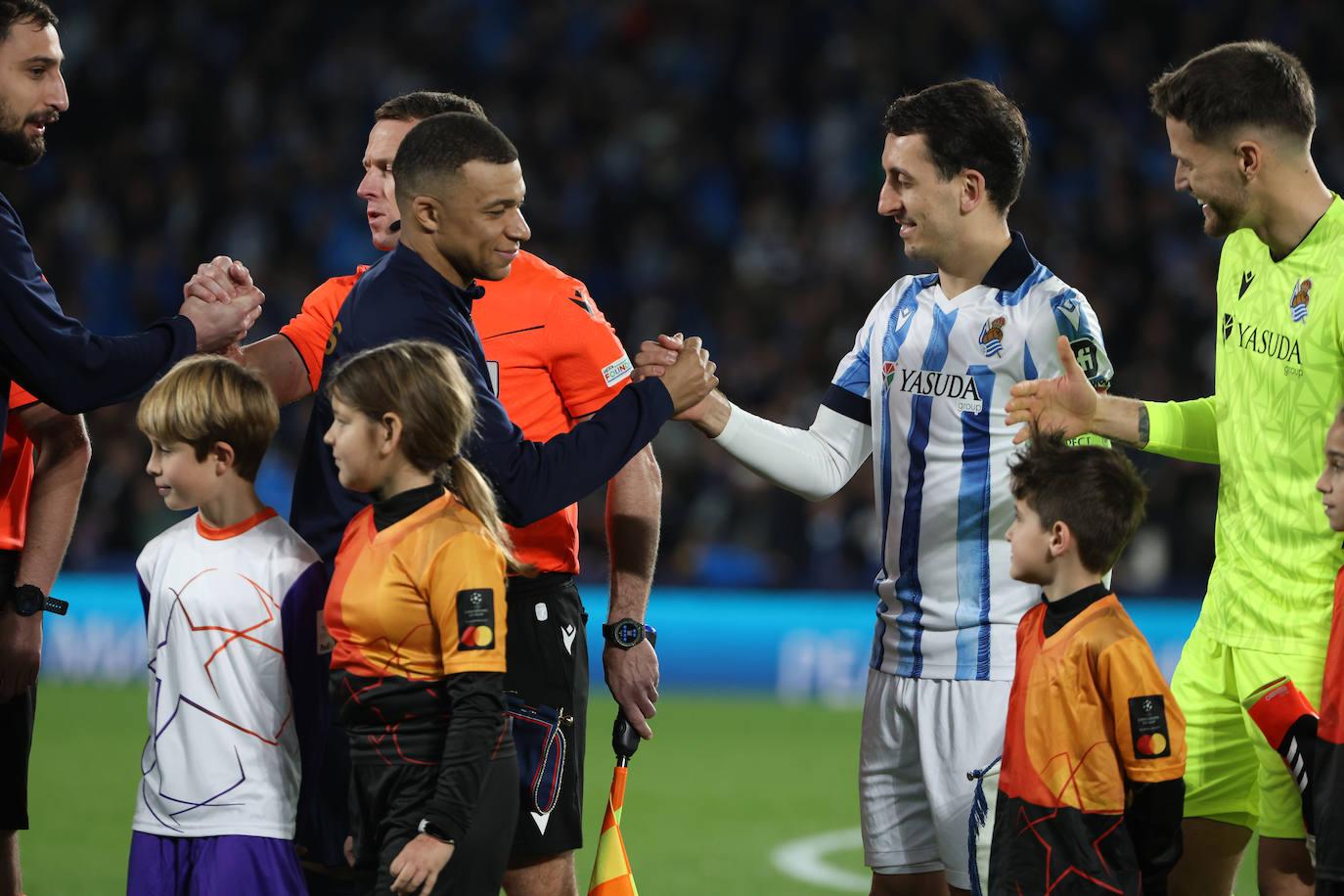 Las mejores imágenes del Real Sociedad - PSG