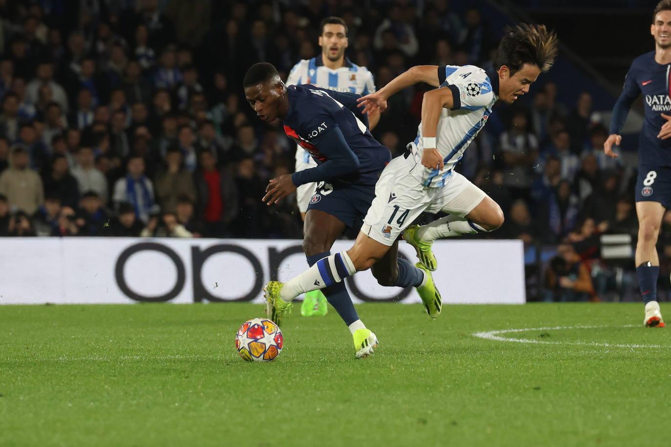 Las mejores imágenes del Real Sociedad - PSG