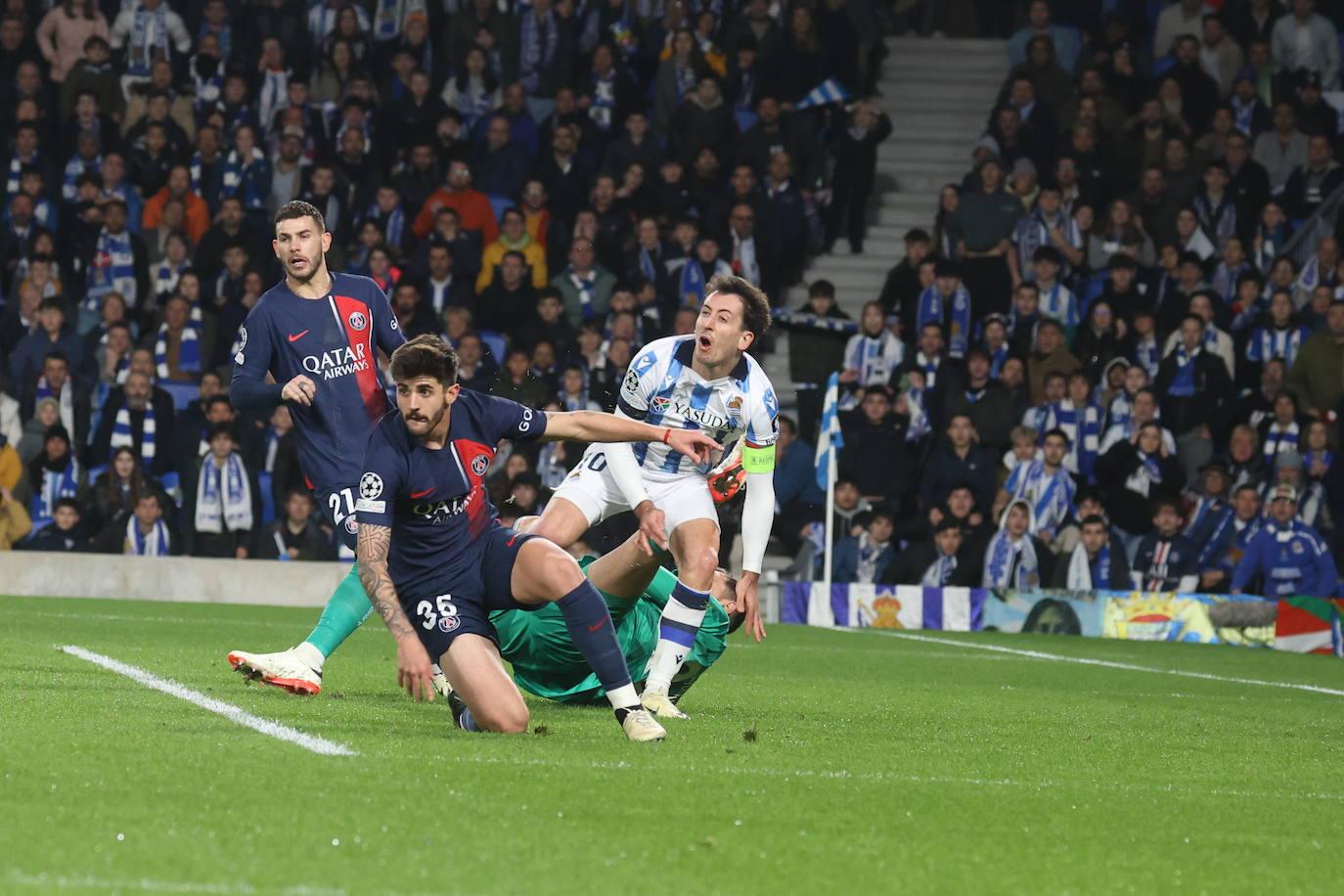 Las mejores imágenes del Real Sociedad - PSG