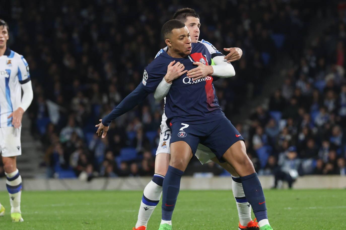 Las mejores imágenes del Real Sociedad - PSG