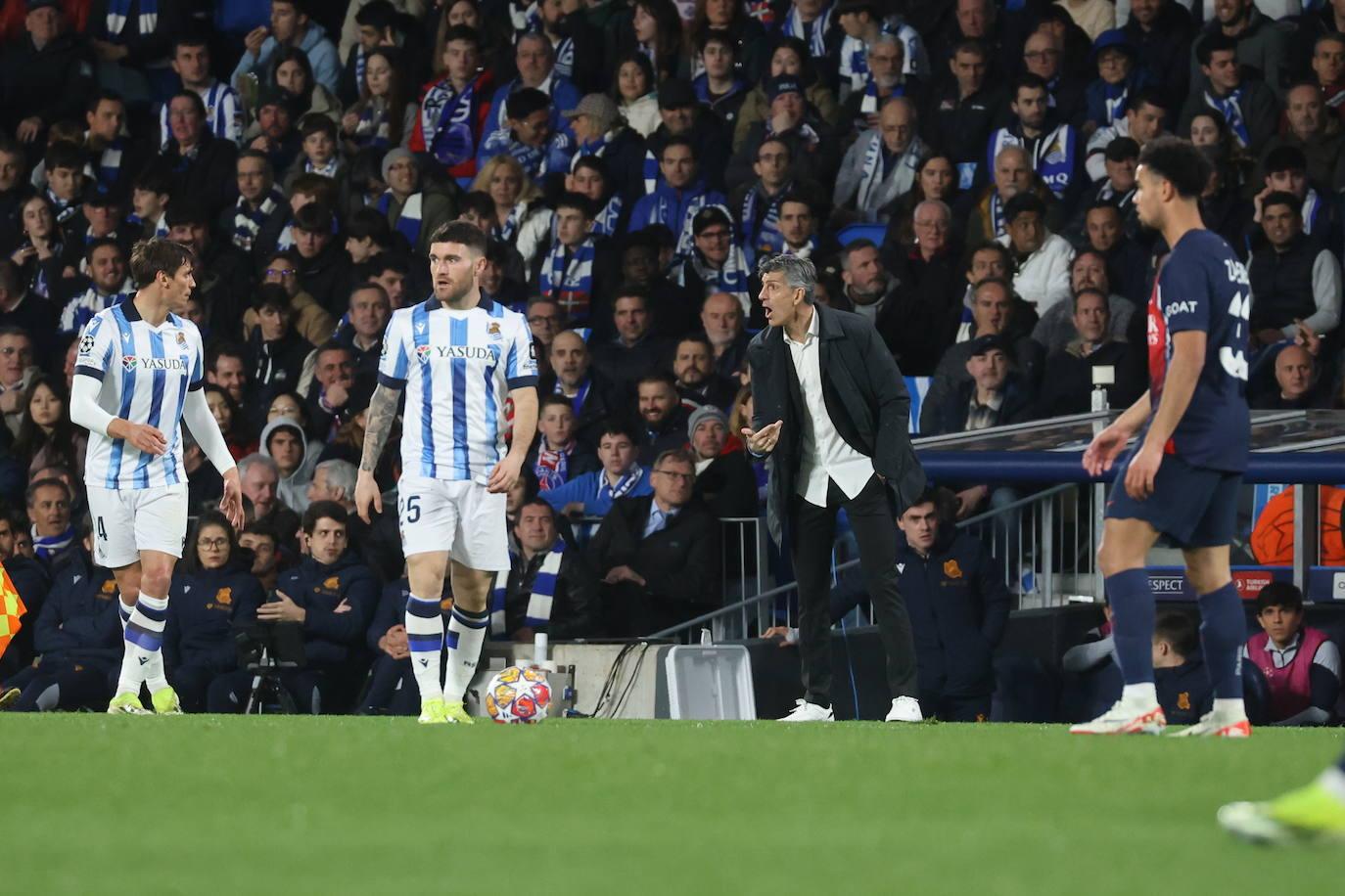Las mejores imágenes del Real Sociedad - PSG