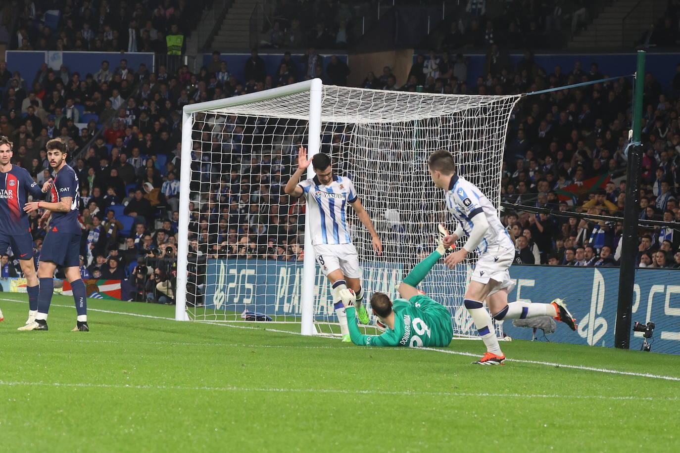 Las mejores imágenes del Real Sociedad - PSG